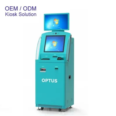 Çift Ekranlı İnteraktif Dokunmatik Ekran Kiosk